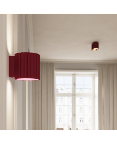 Plafon AURA 2 burgund GU10 Sollux SL.1820