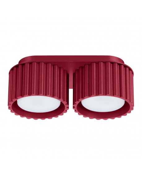 Plafon AURA 2 burgund Gx53 Sollux SL.1823