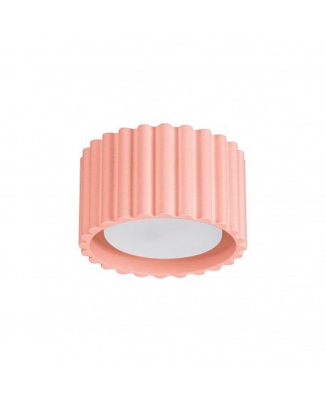 Plafon AURA 1 brzoskwiniowy Gx53 Sollux SL.1827