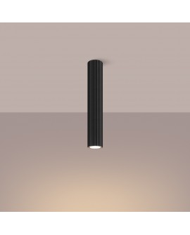 Plafon KARBON 40 czarny Sollux SL.1571