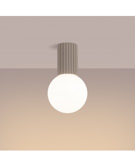 Plafon HALO taupe IP44 Sollux SL.1743