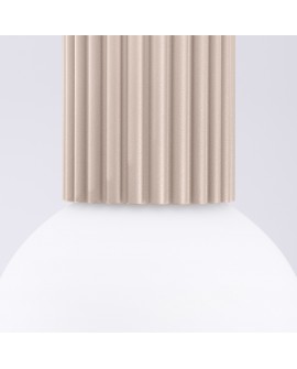 Plafon HALO taupe IP44 Sollux SL.1743