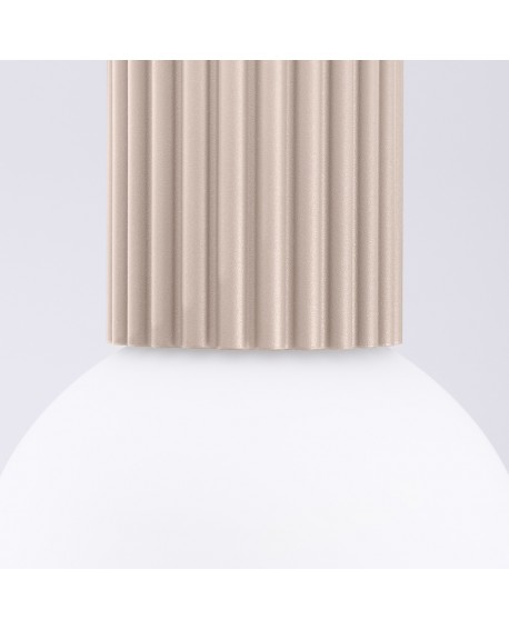 Plafon HALO taupe IP44 Sollux SL.1743