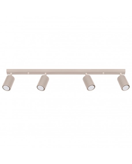 Plafon KARBON 4L taupe Sollux SL.1765