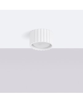 Plafon AURA 1 biały Gx53 Sollux SL.1782