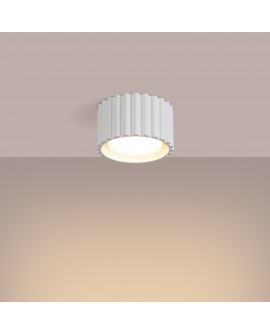 Plafon AURA 1 biały Gx53 Sollux SL.1782