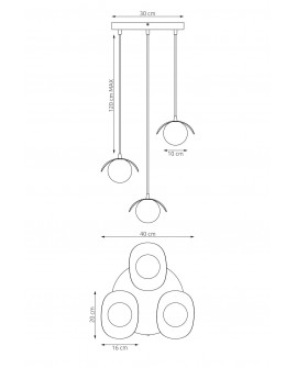 LAMPA RITUAL 3 PREM BIAŁA