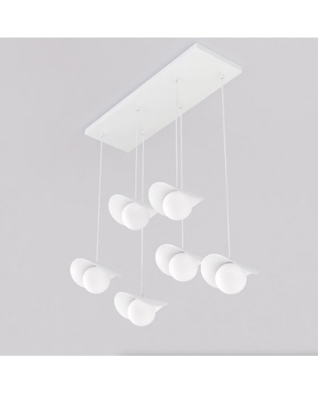 LAMPA RITUAL 6 BIAŁA