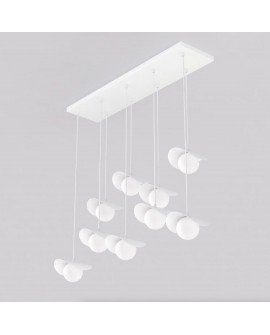 LAMPA RITUAL 9 BIAŁA