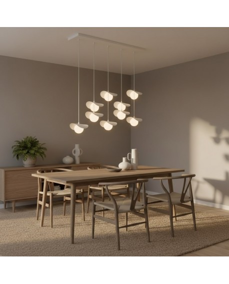 LAMPA RITUAL 9 BIAŁA