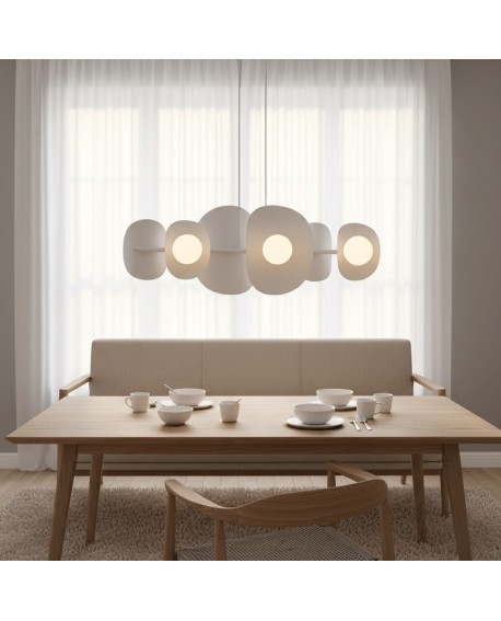 LAMPA ELEMENTI 6 BIAŁA