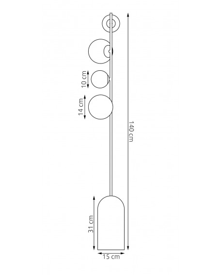 LAMPA ETNO LP4 BIAŁA
