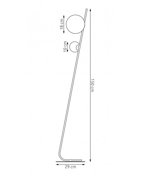 LAMPA TATU LP2 BIAŁA