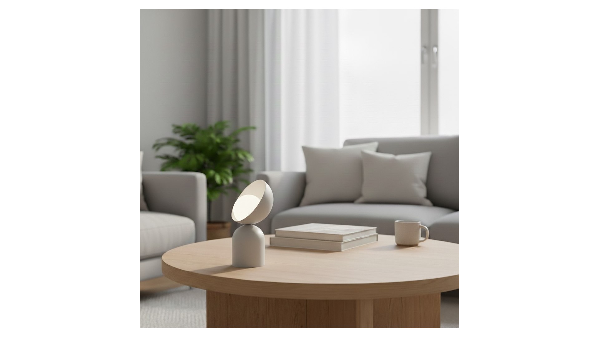 LAMPA BOTO LN1 BIAŁA