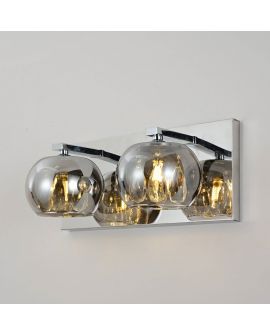 LAMPA ŚCIENNA KINKIET NOWOCZESNY CHROMOWANY TOSSO W2