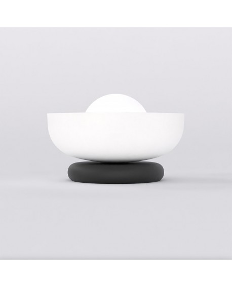 LAMPA OZZY LN1 BL BIAŁA