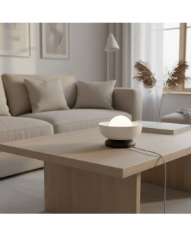 LAMPA OZZY LN1 BL BIAŁA