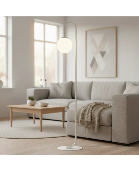 LAMPA FLOR LP1 BIAŁA