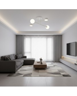 LAMPA HOLON 4 BIAŁA