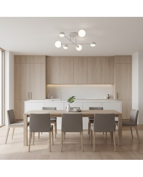 LAMPA HOLON 6 BIAŁA