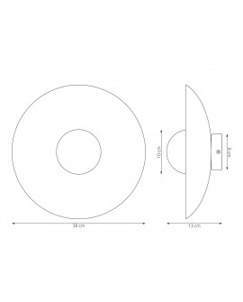 LAMPA VIBEZ K1 BIAŁA