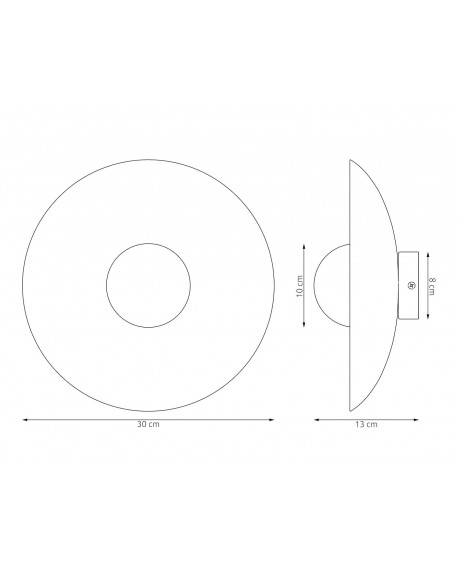 LAMPA VIBEZ K1 BIAŁA
