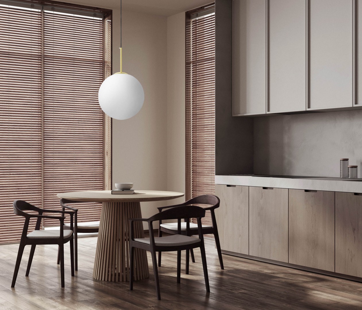 LAMPA WISZĄCA NOWOCZESNA ZŁOTO KLASYCZNE BIAŁA KULA FREDICA 30 LUMINA DECO