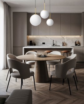 LAMPA WISZĄCA NOWOCZESNA ZŁOTO KLASYCZNE BIAŁA KULA FREDICA 15 LUMINA DECO