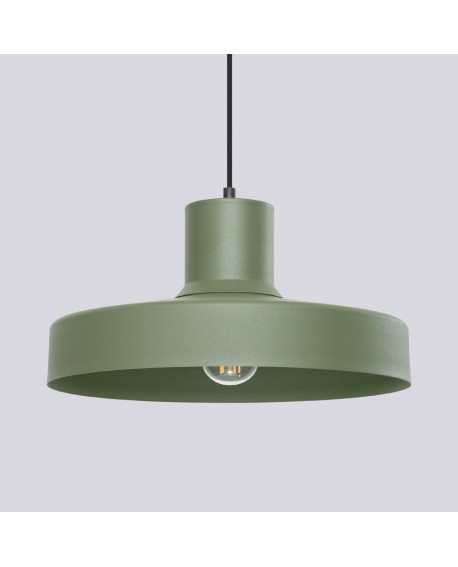 Lampa wisząca BILO zielona oliwka Sollux SL.1705