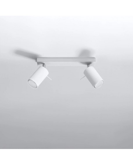 Plafon RING 2 biały Sollux SL.0088