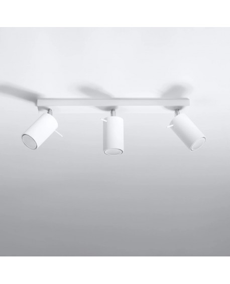 Plafon RING 3L biały Sollux SL.0089