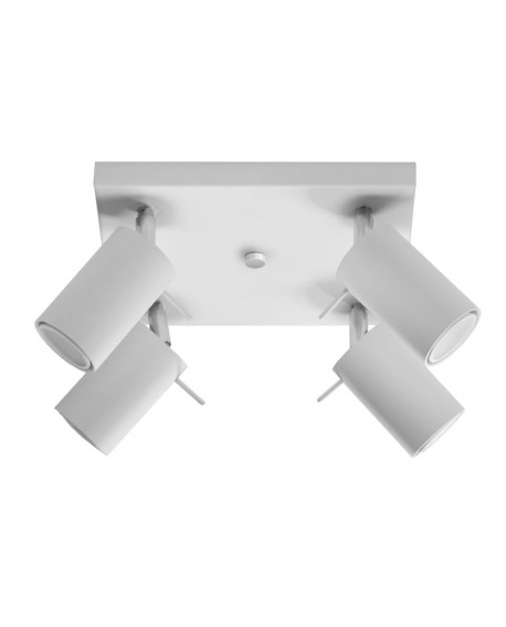 Plafon RING 4 biały Sollux SL.0090