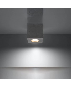 Plafon QUAD beton Sollux SL.0489
