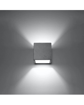 Kinkiet QUAD beton Sollux SL.0487