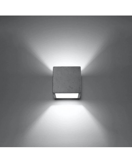 Kinkiet QUAD beton Sollux SL.0487