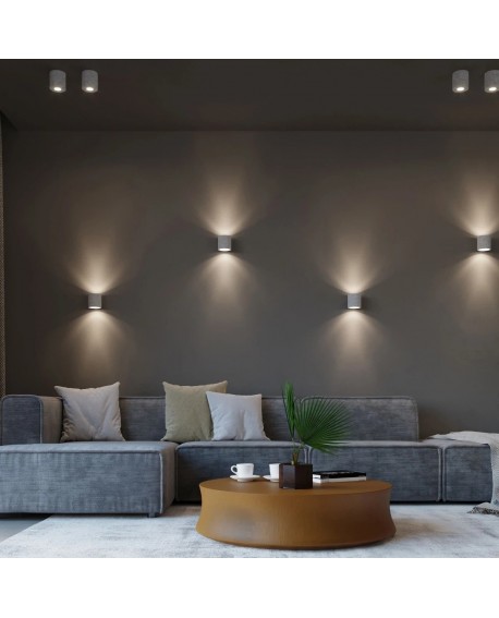 Kinkiet ORBIS beton Sollux SL.0486