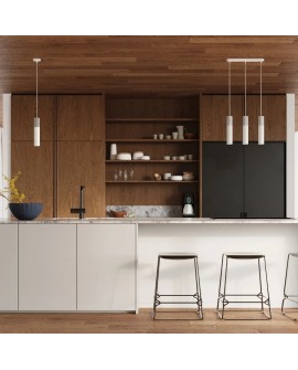 Lampa wisząca BORGIO 1 biały Sollux SL.0647