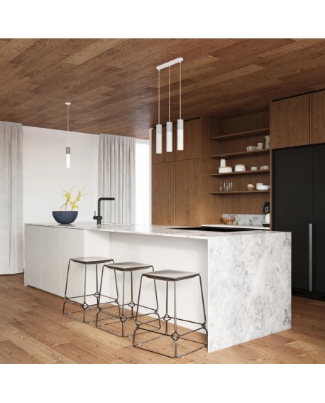 Lampa wisząca BORGIO 1 biały Sollux SL.0647