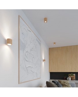 Kinkiet ORBIS naturalne drewno Sollux SL.0490