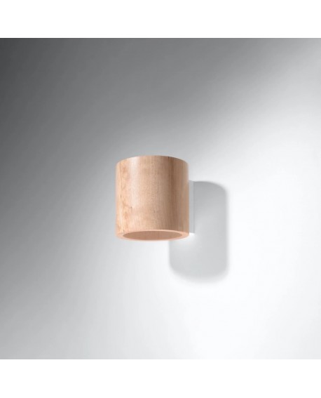Kinkiet ORBIS naturalne drewno Sollux SL.0490