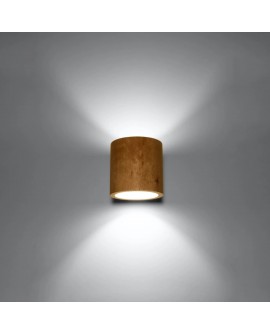 Kinkiet ORBIS naturalne drewno Sollux SL.0490