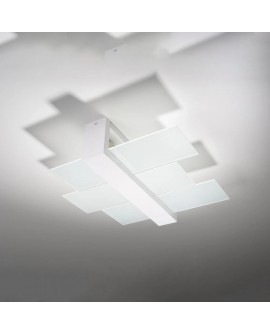 Plafon FENIKS 2 biały Sollux SL.0078