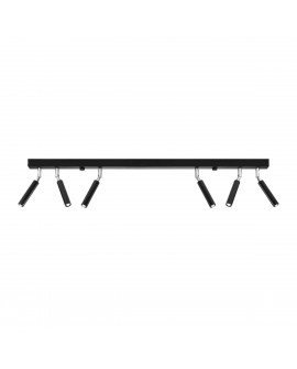 Plafon EYETECH 6 czarny Sollux SL.0901