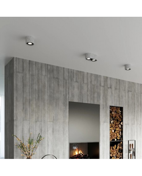 Plafon BASIC 2 beton Sollux SL.0882