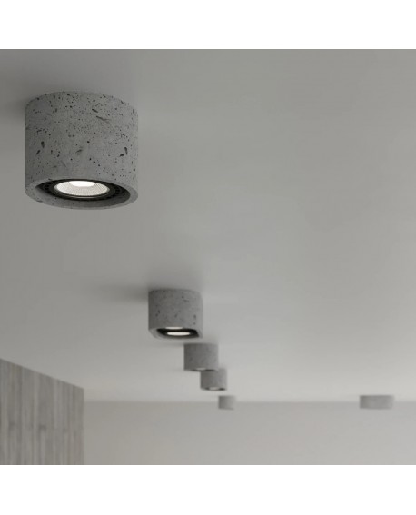Plafon BASIC 2 beton Sollux SL.0882
