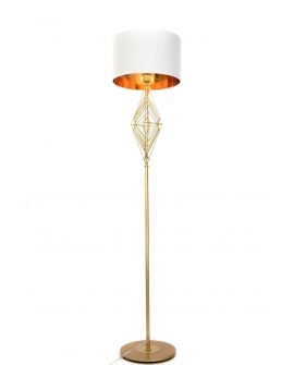 LAMPA STOJĄCA PODŁOGOWA BIAŁA SALVARI