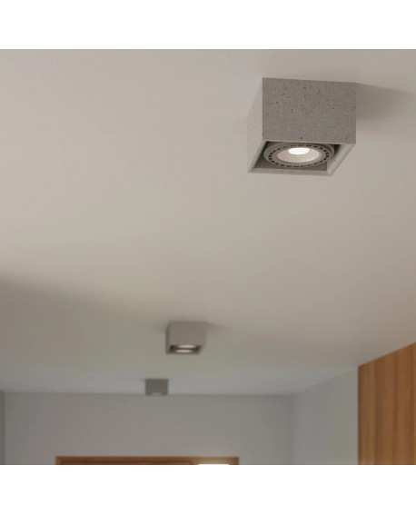 Plafon QUATRO 1 beton Sollux SL.0883