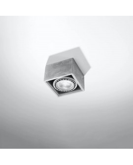 Plafon QUATRO 1 beton Sollux SL.0883