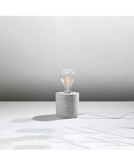 Lampa biurkowa SALGADO beton Sollux SL.0680