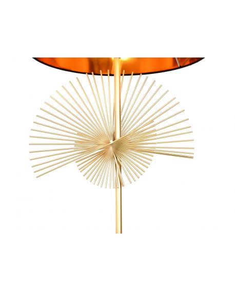 LAMPA STOJĄCA PODŁOGOWA CZARNA FONTI LUMINA DECO